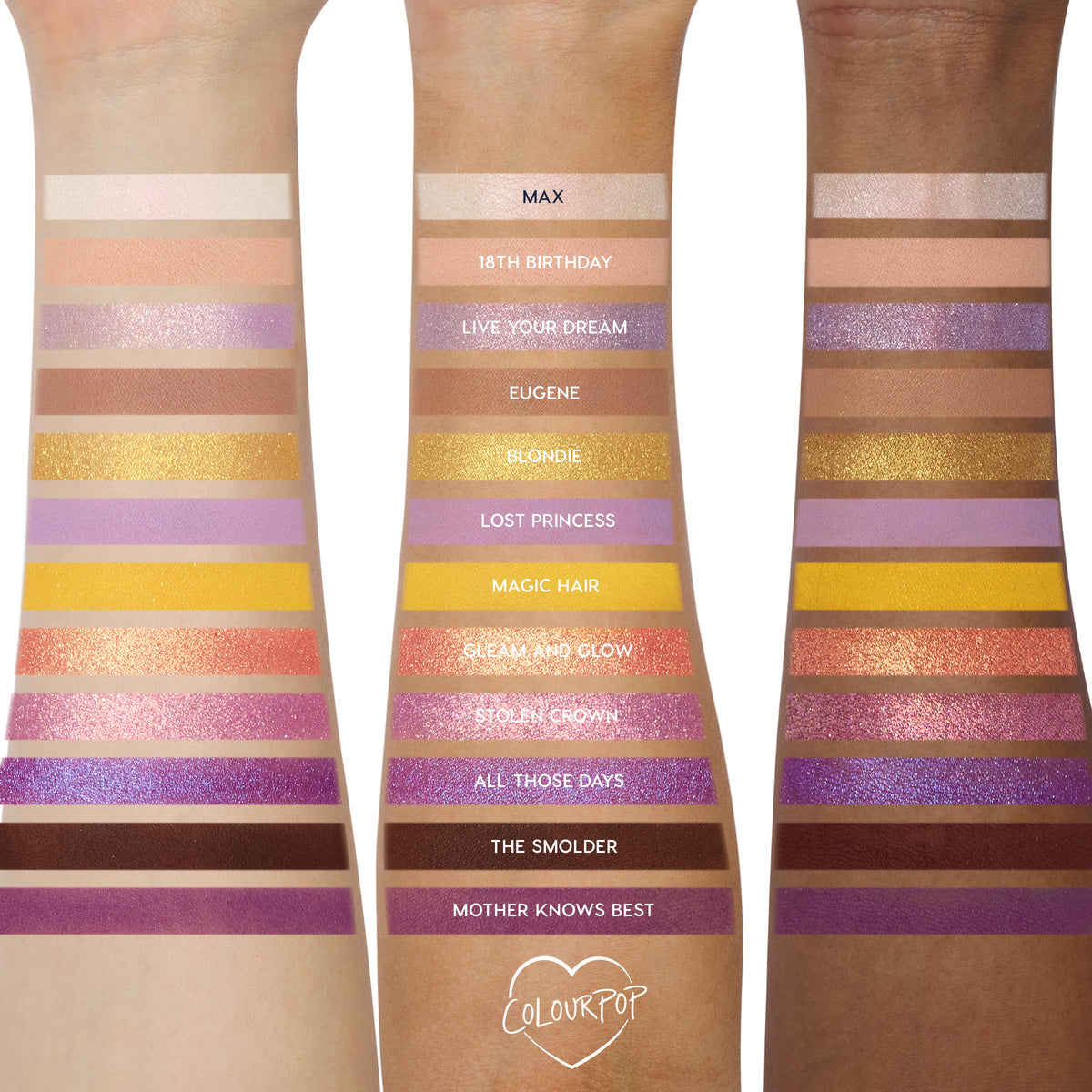 Disney Tangled and ColourPop Collection
